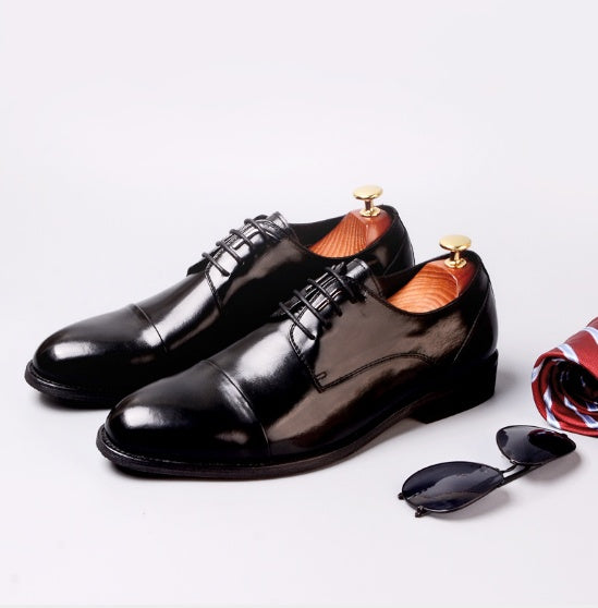 Men's business leather dress shoes